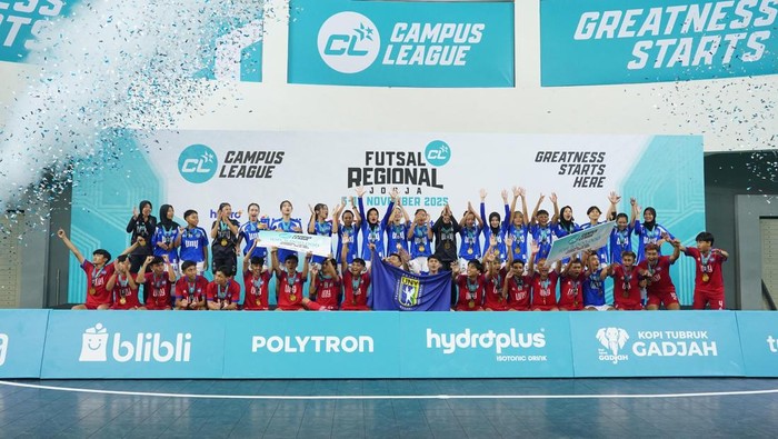 Campus League regional Yogyakarta telah tuntas. Universitas Negeri Yogyakarta (UNY) berhasil mengawinkan gelar.