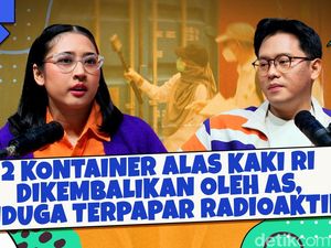 2 Kontainer Alas Kaki RI Dikembalikan oleh AS, Diduga Terpapar Radioaktif