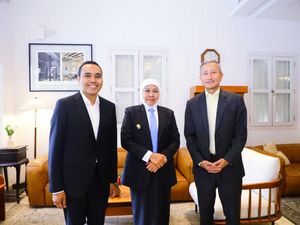 Gubernur Jatim Khofifah Penuhi Undangan Menlu Singapura, Ini yang Dibahas