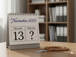 Kalender Hijriah Hari Ini 13 November 2025: Cek Tanggal, Bulan, dan Tahunnya!