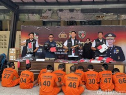 Polres Kediri Kota Ungkap Kasus Lebihi Target Operasi Sikat Semeru 2025