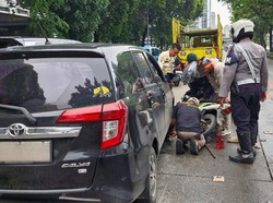 Kecelakaan Libatkan 3 Kendaraan di Jl S Parman Jakbar, Lalin Macet