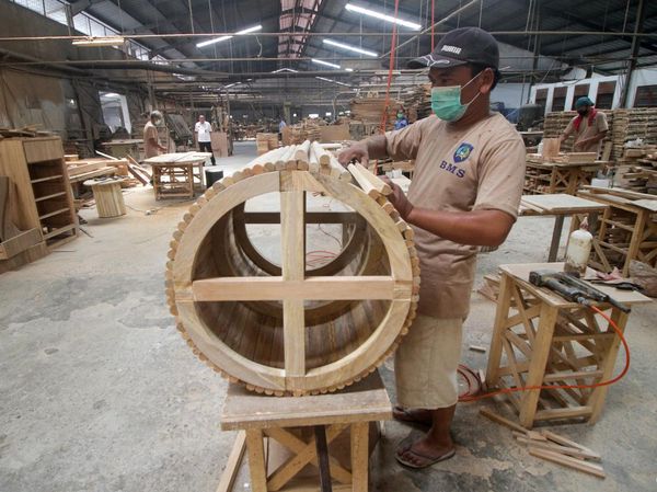 Keren, Kerajinan Warga Binaan Lapas Surabaya Tembus Pasar Australia