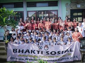 DWP Bangli Rayakan HUT Ke-26 dengan Mengajar dan Aksi Sosial