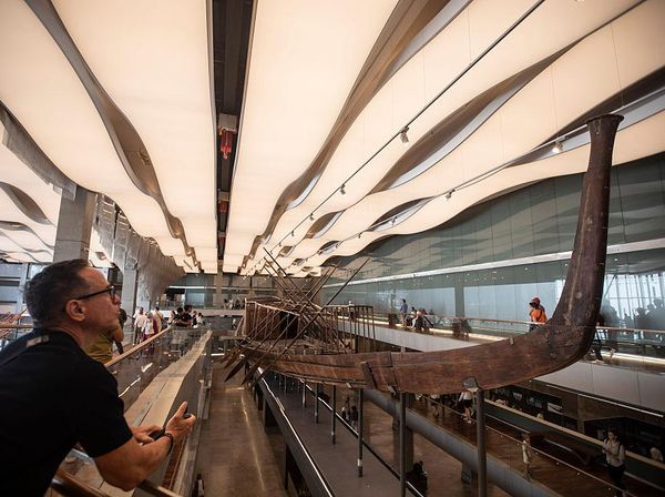 Potret Kapal Era Firaun Khufu dari Mesir Kuno, Usianya 4.600 Tahun!