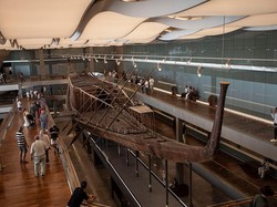 Perahu Firaun Khufu Sepanjang 42 Meter Dirakit di Museum Mesir