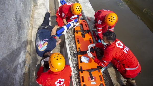 Simulasi Tanggap Bencana Digelar di Indramayu, Petugas Siap Hadapi Cuaca Ekstrem