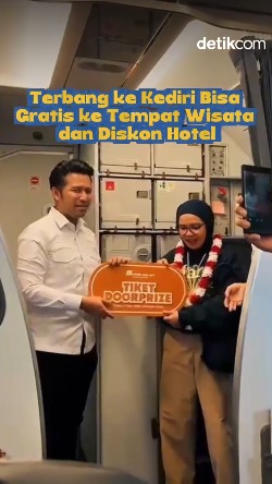 Video: Terbang ke Kediri Bisa Gratis ke Tempat Wisata dan Diskon Hotel