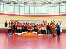 Apresiasi untuk Tim Balap Sepeda DKI di POPNAS