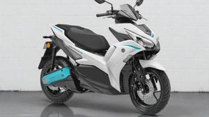 Wujud Yamaha Aerox Listrik yang Harganya Rp 50 Jutaan