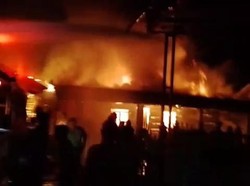 15 Rumah Terbakar di Medan Belawan, Tidak Ada Korban Jiwa
