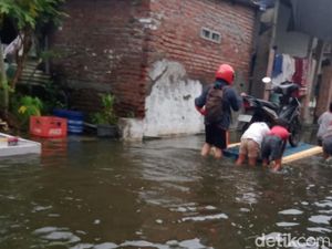 Banjir di 7 Desa Pasuruan Mulai Surut, 7 Lainnya Masih Terendam