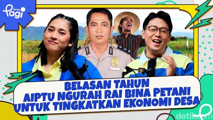 Video: Belasan Tahun Aiptu Ngurah Rai Bina Petani untuk Tingkatkan Ekonomi Desa