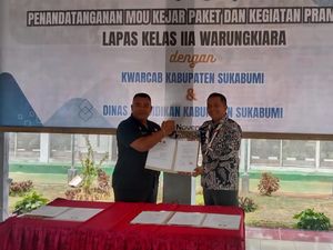 Warga Binaan Lapas Warungkiara Raih Kesempatan Kedua Lewat Pendidikan