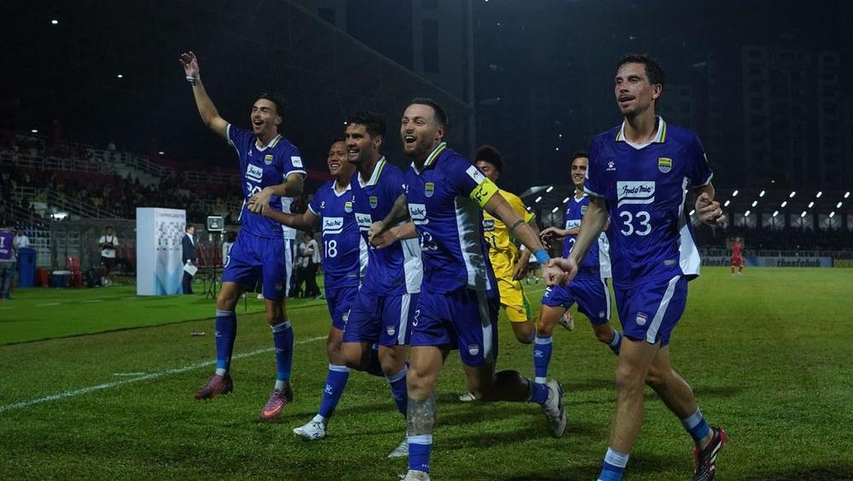 Persib Bandung membawa 23 pemain ke kandang Lions City Sailors. (Foto: Dok. Persib Bandung)