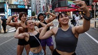 Perempuan Berotot di Tokyo Jadi Simbol Kecantikan Baru