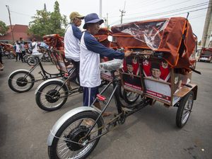 Presiden Prabowo Bagikan 2.000 Becak Listrik, Dorong Kesejahteraan Warga Lansia