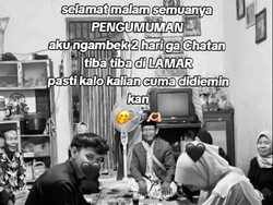 Viral Wanita Curhat Ngambek 2 Hari Endingnya Malah Dilamar Pacar, Bikin Kaget