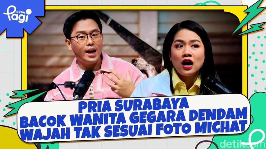 Video: Pria Surabaya Bacok Wanita gegara Dendam Wajah Tak Sesuai Foto MiChat