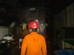Lupa Matikan Kompor, Rumah Makan di Tanah Sareal Bogor Kebakaran