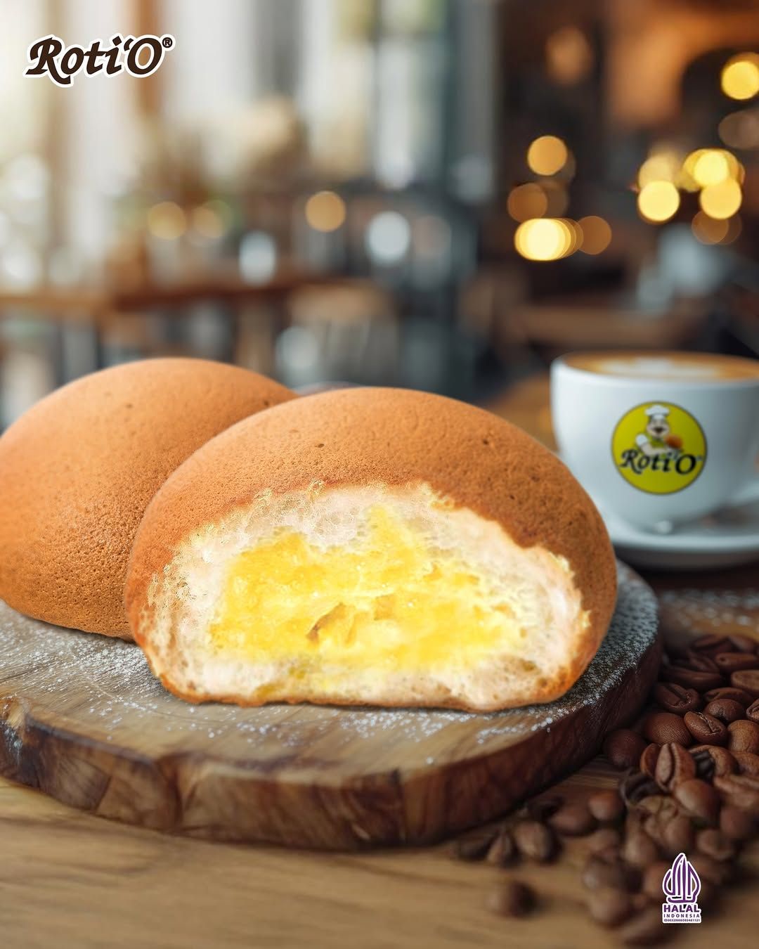 Roti'O mudah ditemukan di banyak stasiun. Ini pemilik Roti'O