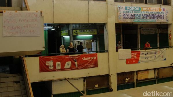 Pedagang Pasar Pramuka Tutup Toko Massal Protes Kenaikan Harga Sewa