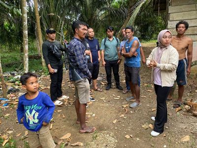 Potret Suasana Permukiman Orang Rimba Jambi di Lokasi Bilqis Ditemukan