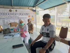 Lapas Palopo Rayakan Hari Bakti Keminipas dengan Layanan Kesehatan Gratis