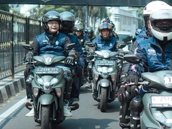 Grebek Pasar Rame di Gresik, Yamaha Buktikan Ketangguhan GEAR ULTIMA