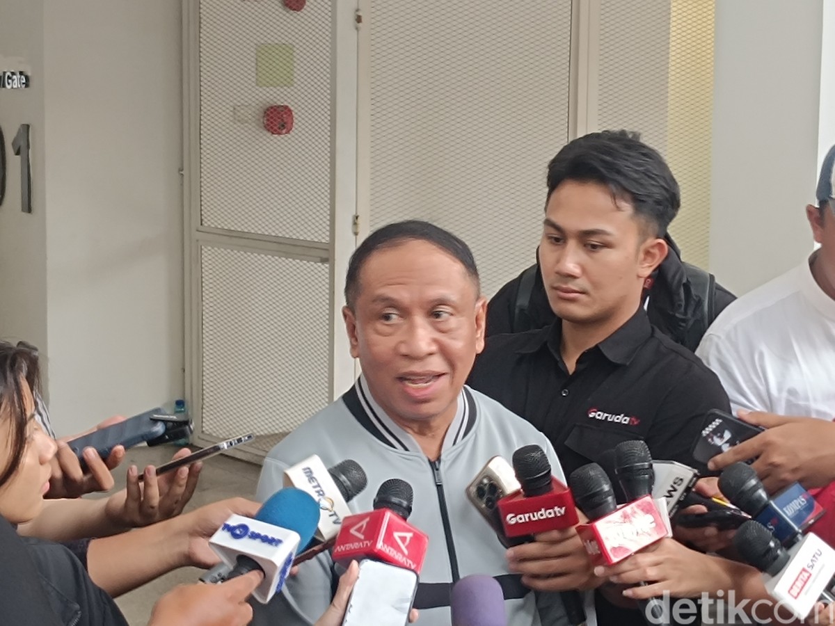 Waketum PSSI Zainudin Amali (Foto: detikcom/Muhammad Robbani)