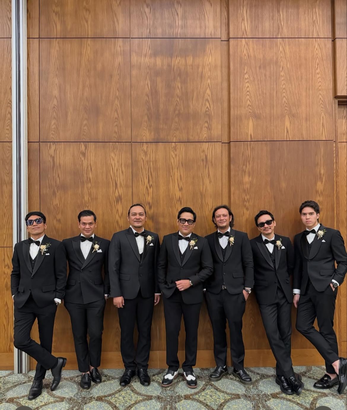 El Rumi hingga Vincent Rompies Jadi Groomsmen Pernikahan Boiyen