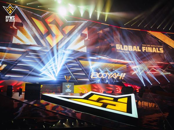 Wow! Panggung Mewah Grand Final Kejuaraan Dunia Free Fire Bikin Melongo