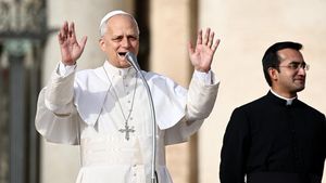 Paus Leo XIV Pimpin Misa Yubileum Kaum Miskin di Vatikan