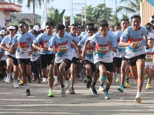 Ribuan Warga Mimika Meriahkan Trisula Heroes Run 2025