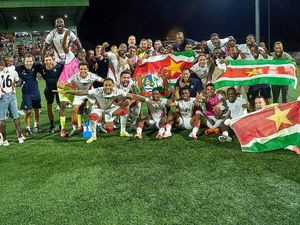 Suriname Potensi Pecahkan Rekor Tim Ranking FIFA Terendah Lolos Piala Dunia