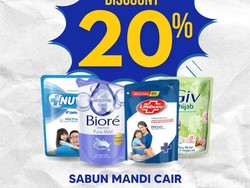 Diskon Gede-gedean! Sabun Mandi Jadi Murah Banget di Transmart Full Day Sale
