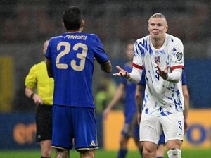 Provokasi Mancini Bikin Haaland Menjadi-jadi