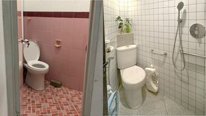 Before-After Kamar Mandi Nggak Ngotak yang Disulap Jadi Estetik