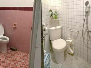 Before-After Kamar Mandi Nggak Ngotak yang Disulap Jadi Estetik