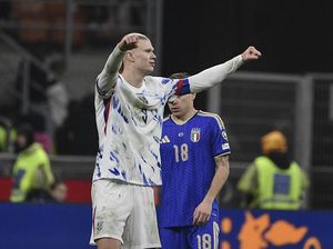 Italia Vs Norwegia: Menang 4-1, Haaland cs Lolos ke Piala Dunia 2026