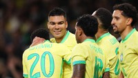 Meski masih muda, Estevao tak terlihat gemar foya-foya seperti kebanyakan pemain Brasil lainnya. Banyak yang membandingkannya dengan Vinicius hingga Lamine Yamal. (Foto: Ryan Pierse/Getty Images)