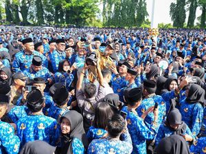 Gubernur Sulsel Lantik 4.047 PPPK, Ingatkan Pentingnya Disiplin-Loyalitas