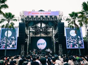 Penampilan HIVI Sampai The Lantis di Oxperience Festival