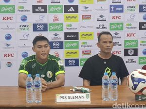 Pelatih PSS Puji Kualitas Pelapis Usai Bungkam Persiku 2-1
