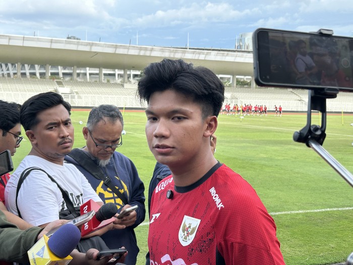 Bek Timnas Indonesia U-22, Kadek Arel, menyampaikan evaluasi bagi timnya jelang laga ujicoba kedua melawan Mali pada Selasa (18/11/2025).