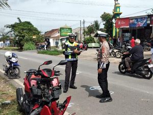 Vario Adu Kambing dengan Vega R di Prabumulih, Satu Tewas-Satu Kritis