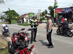 Vario Adu Kambing dengan Vega R di Prabumulih, Satu Tewas-Satu Kritis