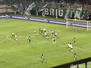 PSS Sleman Tertinggal 0-1 dari Persiku di Babak Pertama