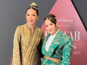 Gaya Nagita Slavina Pakai Tas Unik Bentuk Robot, Segini Harganya