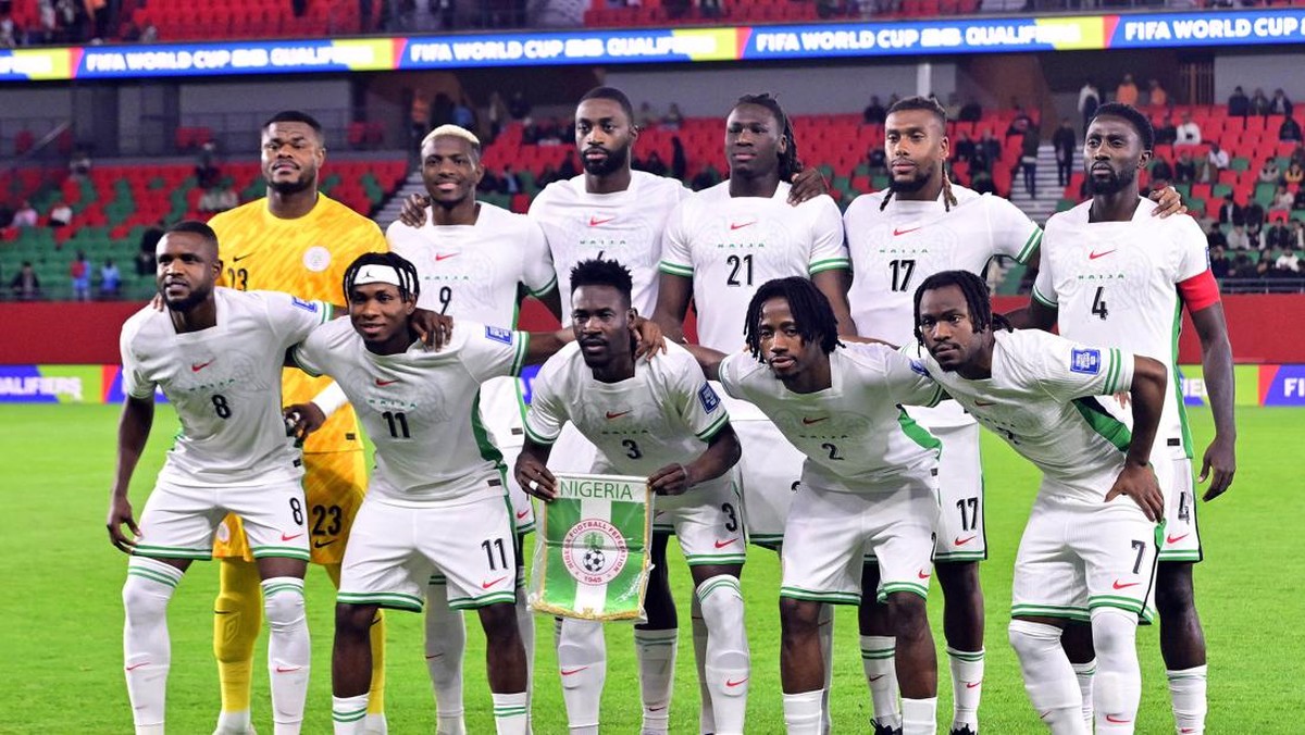 Timnas Nigeria gagal lolos ke Piala Dunia 2026. (REUTERS/ABDELMJID RIZKOU)